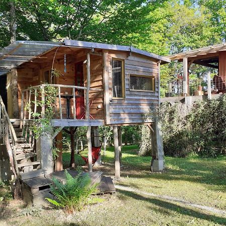 La Cabane De L'Oiseau Couze-et-Saint-Front Exterior foto